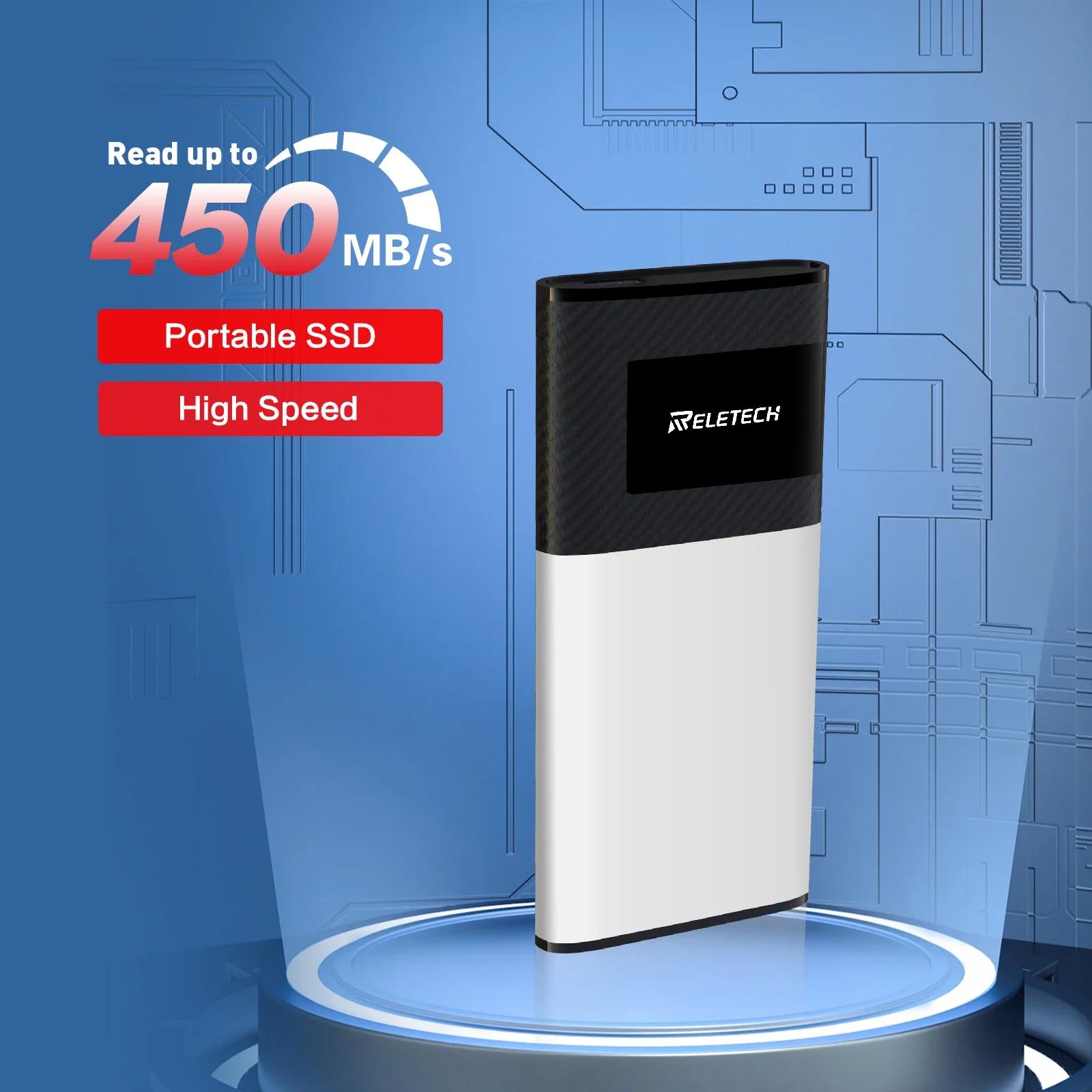 Reletech ޴ SSD USB3.2 Gen2 PC  Mac ̹ л  P20, ִ 480 MB/s